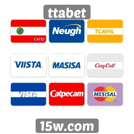 Variedade de métodos de pagamento disponíveis no ttabet