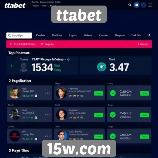Análise das funcionalidades do site ttabet